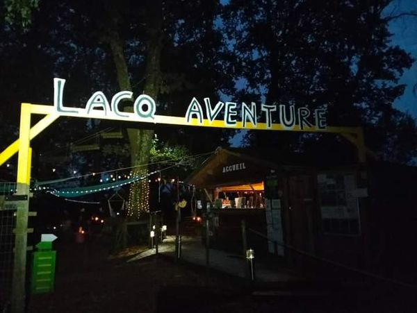 Soirées nocturnes à Lacq Aventure
