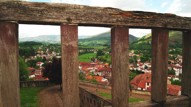 Viewpoint for Saint-Jean-Pied-de-Port
