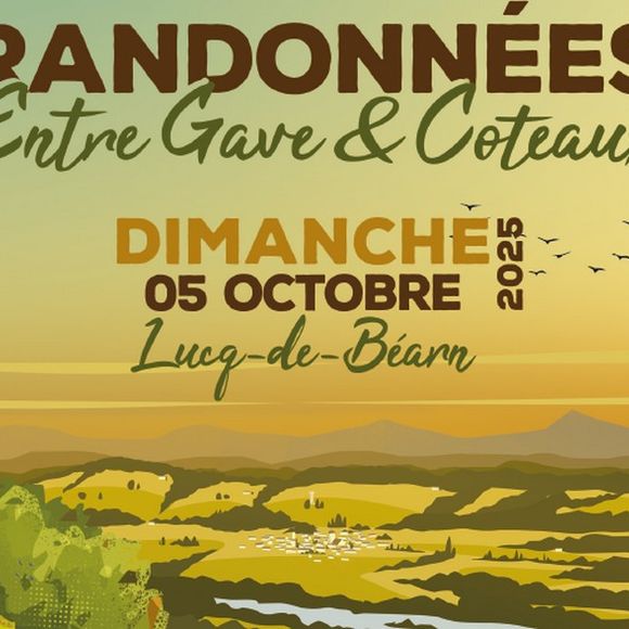 Randonnée entre Gave et Coteaux - LUCQ-DE-BEARN