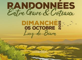 Randonnée entre Gave et Coteaux - LUCQ-DE-BEARN