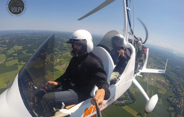 Voler en ULM au dessus du Béarn avec Volpy