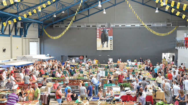 Marché d'Orthez en Béarn