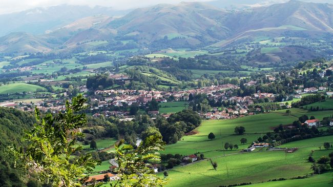 Saint-Jean-Pied-de-Port in the Basque country