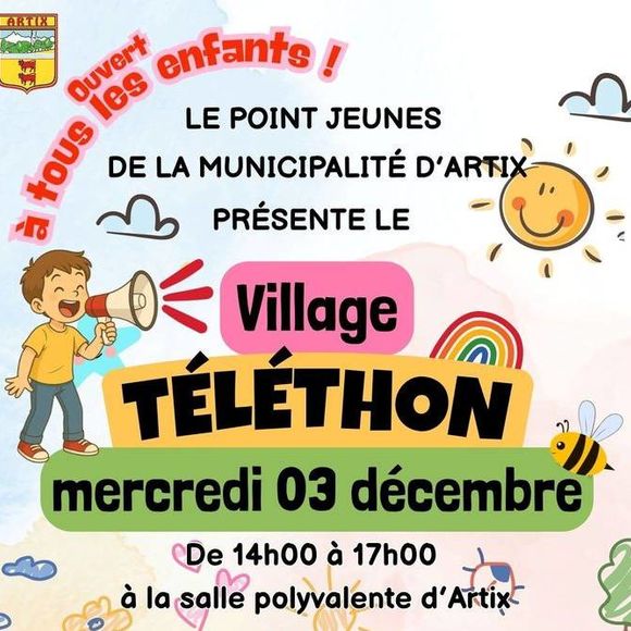 Village Téléthon - ARTIX