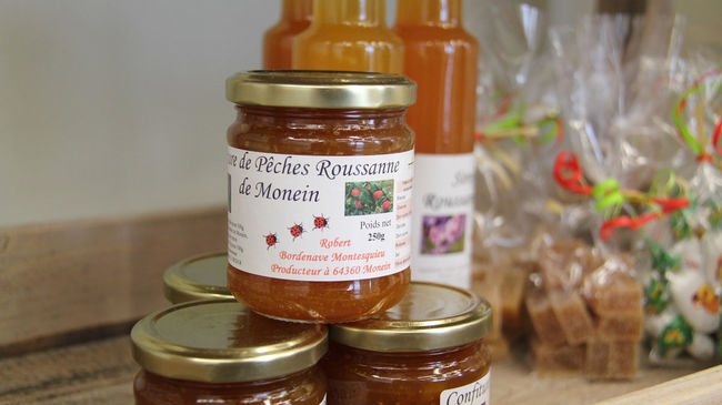 Confiture de pêche Roussanne