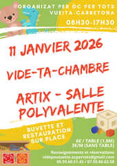 Vide ta chambre - ARTIX