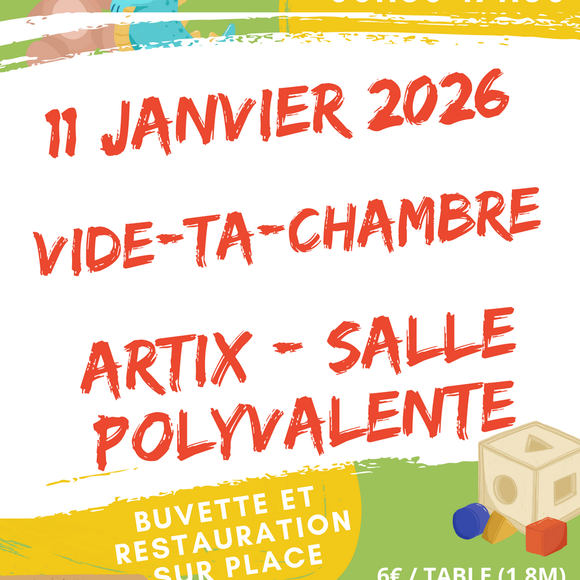 Vide ta chambre - ARTIX