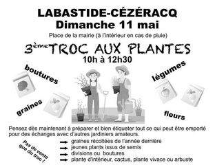 Troc aux plantes - LABASTIDE-CEZERACQ