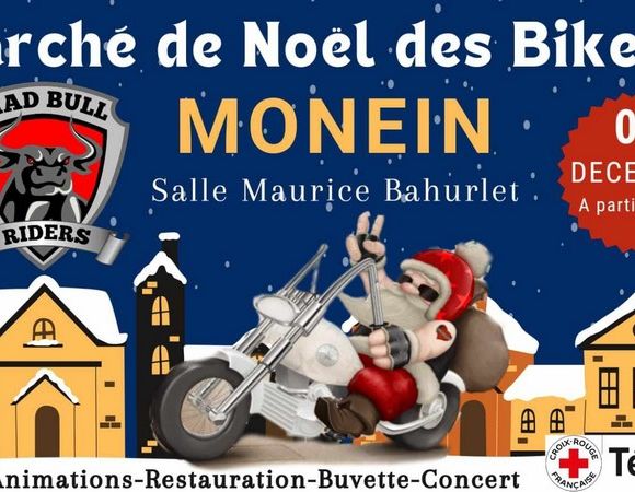 Marché de noël des bikers - MONEIN