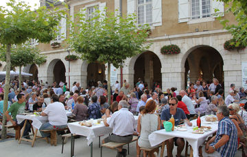 The Marché des producteurs de Pays in Monein