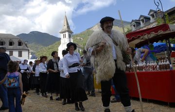 La feria del quezo en Laruns