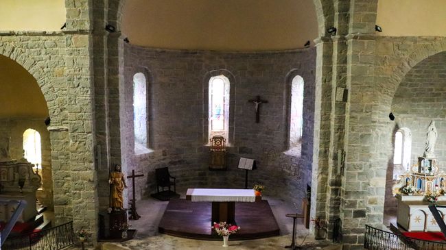 Cœur de l'Abbaye de Sauvelade
