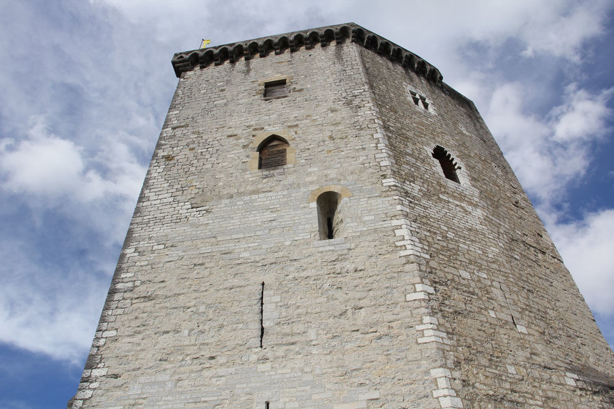 The keep of the Moncade Castle