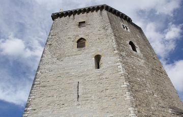 The keep of the Moncade Castle