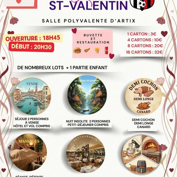 Loto de la St Valentin - ARTIX