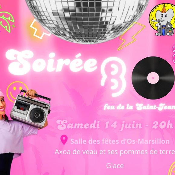 Soirée Années 80 - OS-MARSILLON
