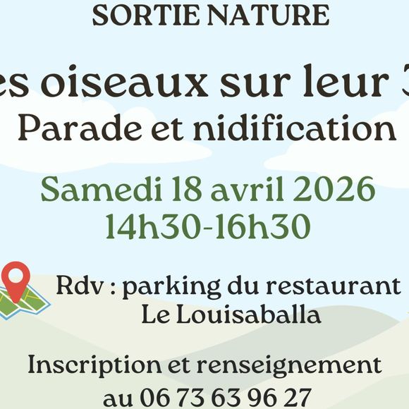 Sortie Nature : Les oiseaux sur leur 31 - ORTHEZ