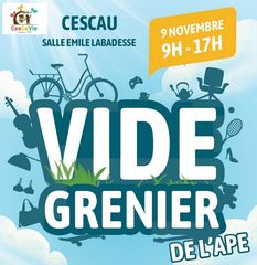 Vide grenier - CESCAU