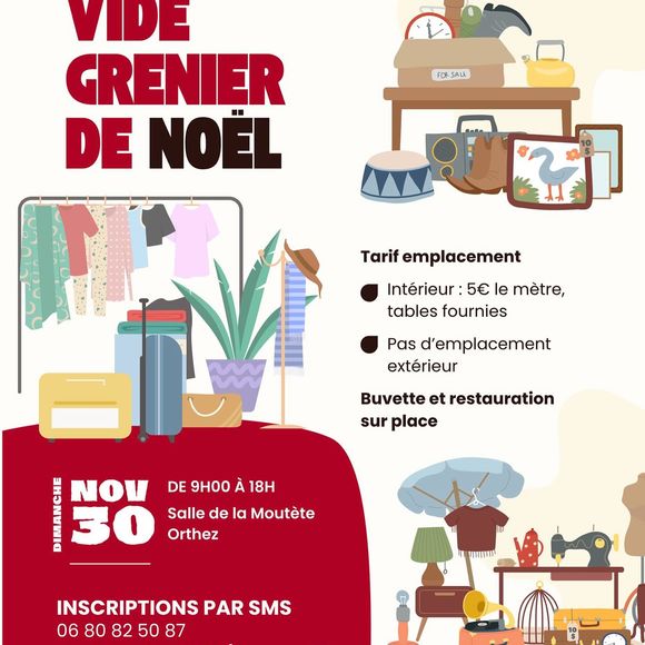 Vide-grenier de Noël - ORTHEZ