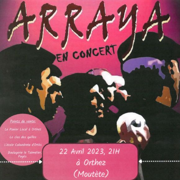 Concert Arraya - ORTHEZ