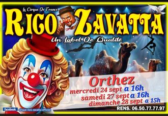Cirque Rico Zavatta - ORTHEZ