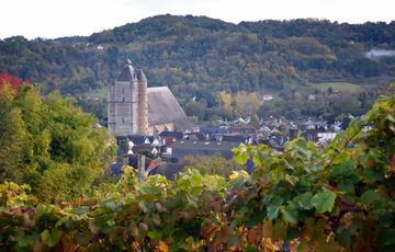 The church of St Girons in Monein