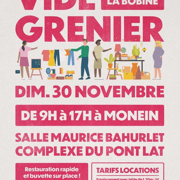 La Bobine fait son vide grenier - MONEIN