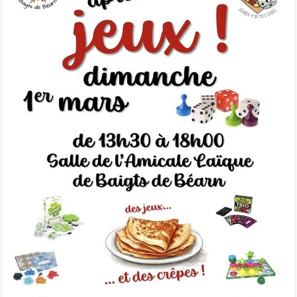 Après-midi Jeux de société - BAIGTS-DE-BEARN