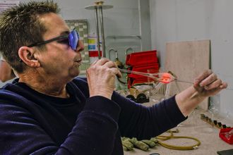 Journées du patrimoine : Visite atelier de soufflage de verre au chalumeau - HAGETAUBIN