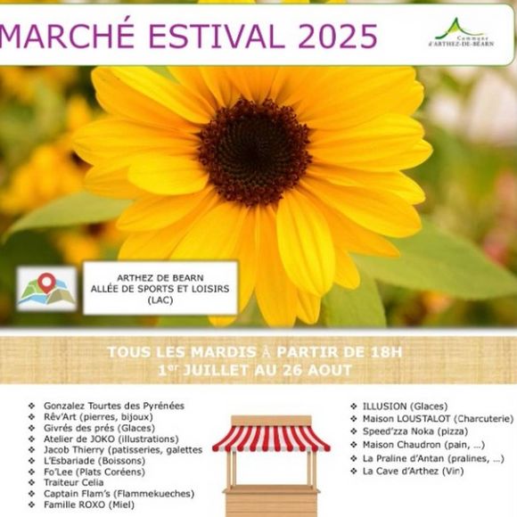 Marché estival - ARTHEZ-DE-BEARN