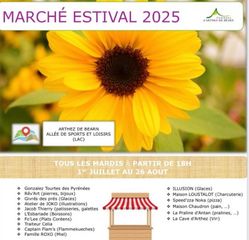 Marché estival - ARTHEZ-DE-BEARN