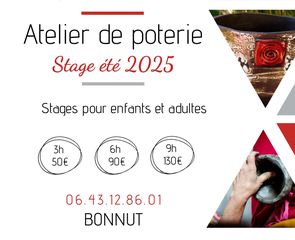 Atelier de poterie - BONNUT