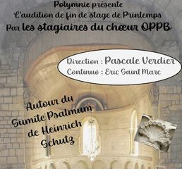 Audition de fin de stage de musique baroque - LACOMMANDE