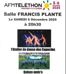 Téléthon : Spectacle de danse et Concert - ORTHEZ