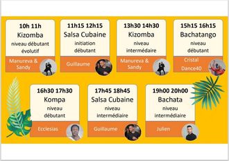 Festival Lac'O Latino : Stages de danses Latines - ORTHEZ