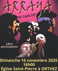 Concert : Arraya - ORTHEZ