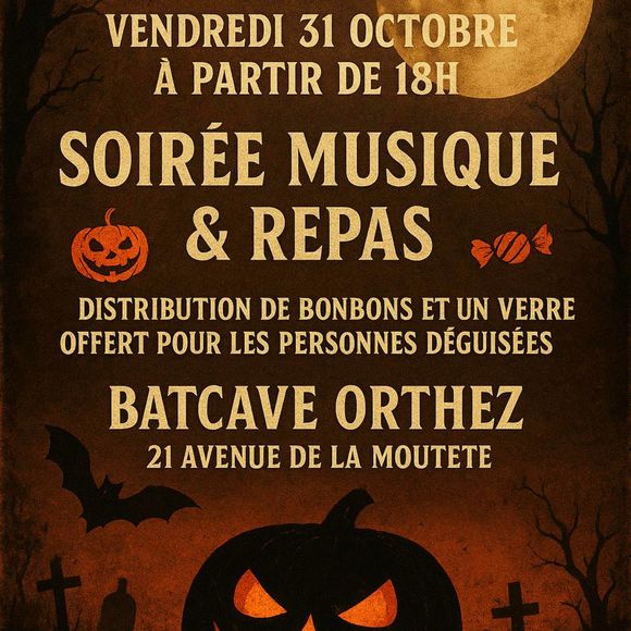 Soirée musique et repas - ORTHEZ