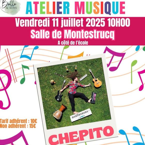 Atelier musique - OZENX-MONTESTRUCQ