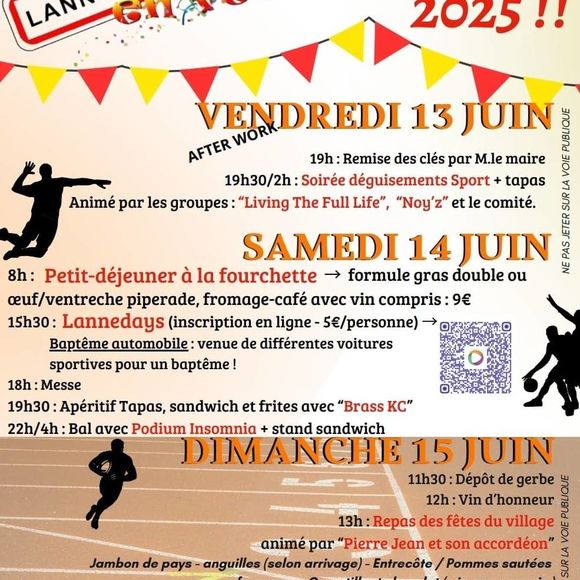 Fêtes locales - LANNEPLAA