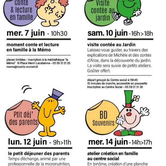 Journée des familles : Petit déjeuner des parents - MONEIN