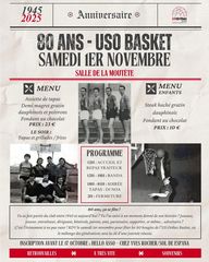80 ans de l'USO Basket - ORTHEZ
