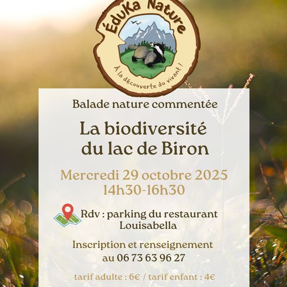Balade nature commentée - ORTHEZ