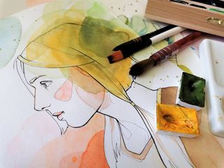 Exposition-vente de peinture sur soie - MONT