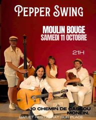 Concert : Pepper Swing - MONEIN