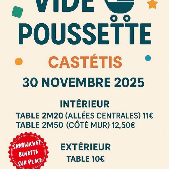 Vide Poussettes - CASTETIS
