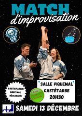 Spectacle : Match d'improvisation - ORTHEZ