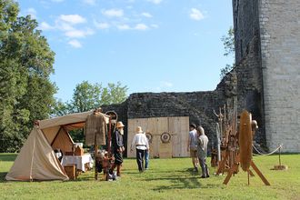 Campement militaire et lancer de haches - ORTHEZ