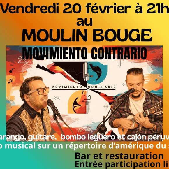 Concert : Movimiento contrario - MONEIN