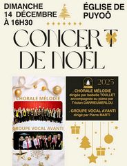 Concert de Noël - PUYOO