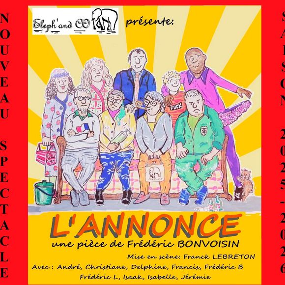 Théâtre : L'annonce - CASTILLON (CANTON D'ARTHEZ-DE-BEARN)